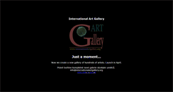 Desktop Screenshot of internationalartgallery.org