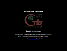 Tablet Screenshot of internationalartgallery.org